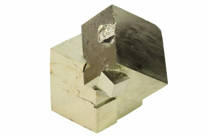 Natural Pyrite Cube Cluster - Spain #136698